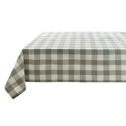 Blanc Mariclò tovaglia serie Bolgheri cm.150x240 colore verde
