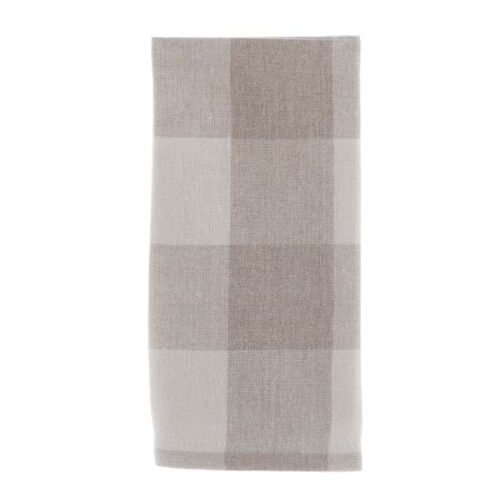 Blanc Mariclò coppia tovaglioli serie Bolgheri colore beige e naturale