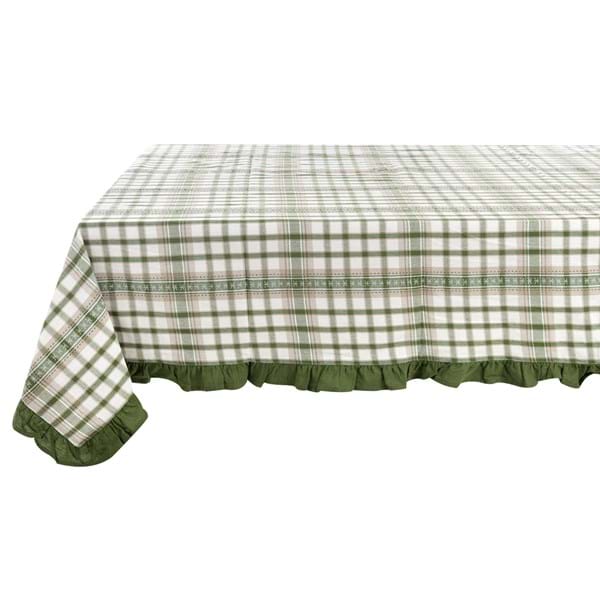 Blanc Mariclò Tovaglia Foresta Nobile Tartan Gala 150×280