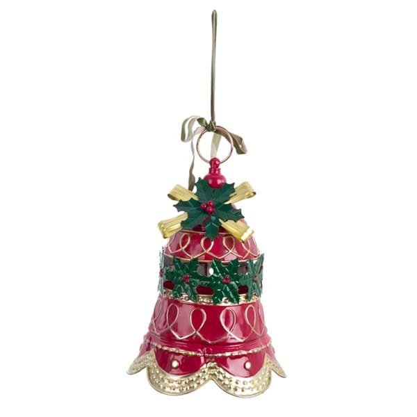 Blanc Mariclò decoro campana Ricordi sotto l'albero h 40cm