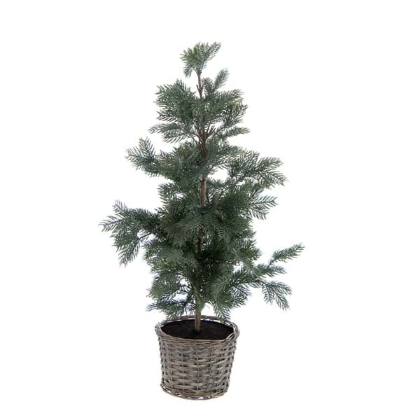 Blanc Mariclò abete artificiale h 90cm