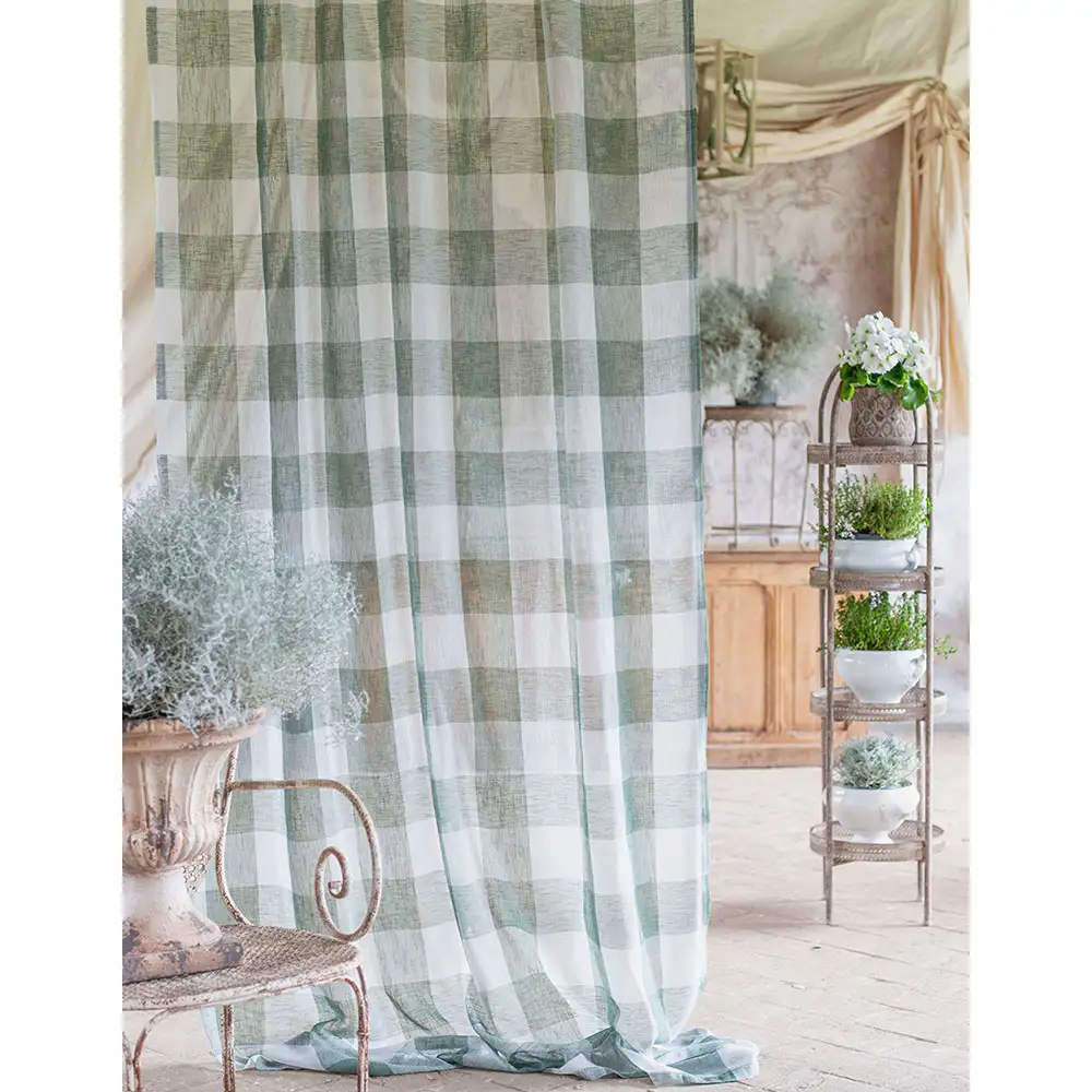 Blanc Mariclò Tenda Bolgheri verde 150 x 290 cm
