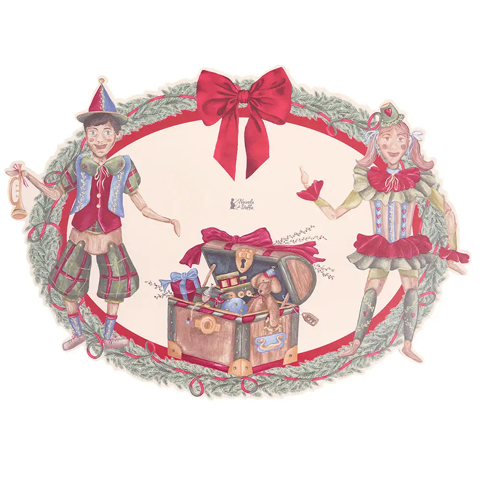 Nuvole di Stoffa tovaglietta americana vinile Vintage Toys