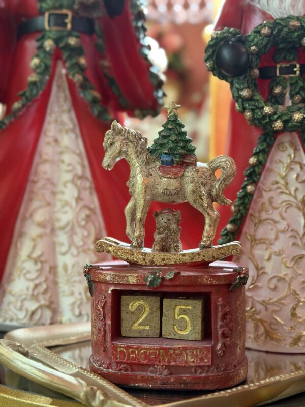 Bruco calendario cavalluccio vintage