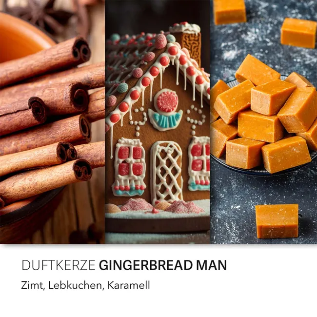 Alternative view of Candle Brothers Gingerbread Man 510g